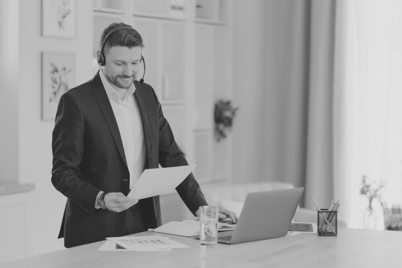 Students reviewing financial planning materials during program session